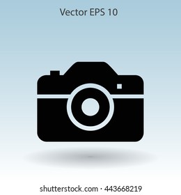 Camera vector illustration.