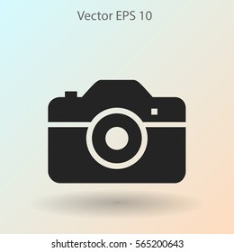 Camera vector illustration.