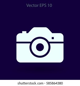 Camera vector illustration.