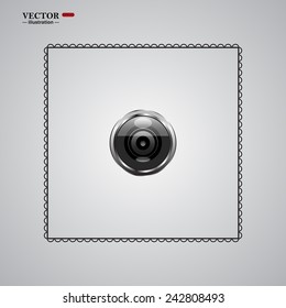 camera, vector illustration, EPS 10