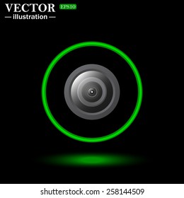 camera, vector illustration, EPS 10