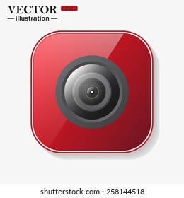 camera, vector illustration, EPS 10
