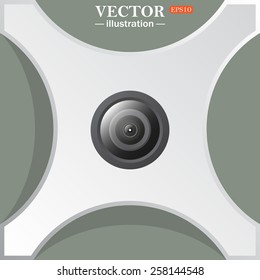 camera, vector illustration, EPS 10