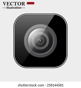 camera, vector illustration, EPS 10