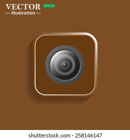 camera, vector illustration, EPS 10