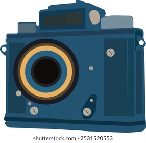 Camera Vector Illustration Free Download