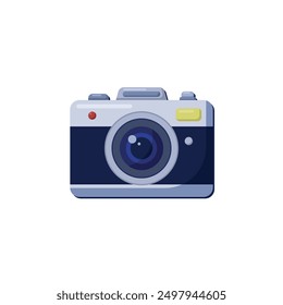 Camera Vector Illustration, camera icon design, flat icon camera