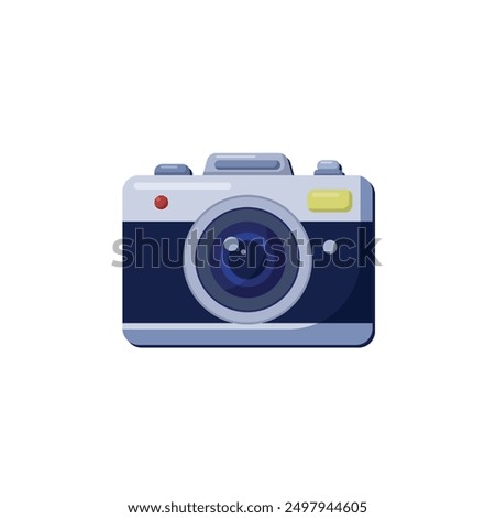 Camera Vector Illustration, camera icon design, flat icon camera