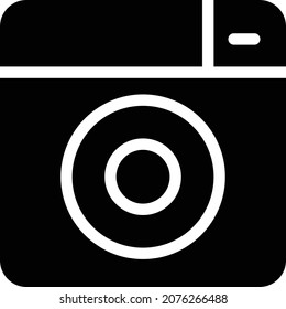 camera Vector illustration on a transparent background. Premium quality symbols. Stroke vector icon for concept and graphic design.