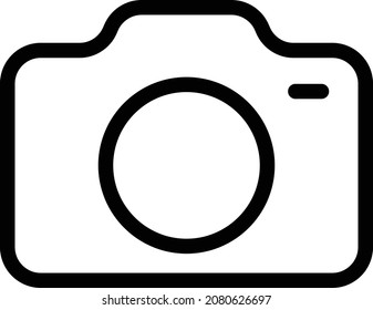 Kamera-Vektorgrafik auf transparentem Hintergrund. Symbole in Premium-Qualität. Schlagt das Vektorsymbol für Konzept und Grafikdesign.
