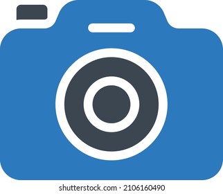 Camera Vector illustration on a transparent background.Premium quality symmbols.Glyphs vector icon for concept and graphic design. 
