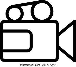 Camera Vector illustration on a transparent background.Premium quality symmbols.Stroke vector icon for concept and graphic design.