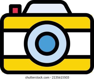 Kamera-Vektorgrafik auf transparentem Hintergrund. Symbole in Premium-Qualität. Schlagt das Vektorsymbol für Konzept und Grafikdesign.
