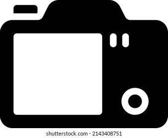 camera Vector illustration on a transparent background.Premium quality symmbols.Glyphs vector icon for concept and graphic design.