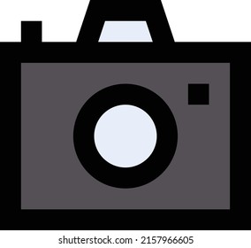 Camera Vector illustration on a transparent background.Premium quality symmbols.Stroke vector icon for concept and graphic design.