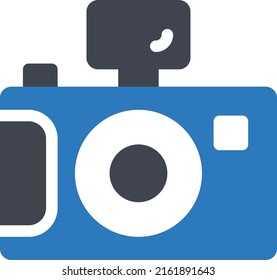 Kamera-Vektorgrafik auf transparentem Hintergrund. Hochwertige Symbole. Glyphen Vektorsymbole für Konzept und Grafikdesign.