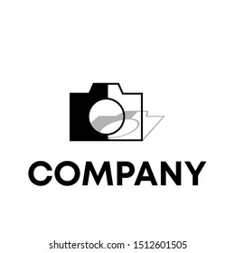 Camera vector logo design . Photography sign template