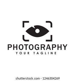 camera vector logo template 