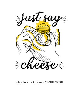 camera vector for t shirt design
