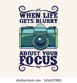 camera vector for t shirt design