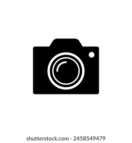 Camera and Video flat vector icon. Simple solid symbol isolated on white background. Camera and Video sign design template for web and mobile UI element