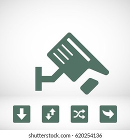 camera video icon stock vector illustration