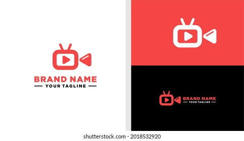 CÁMARA VIDEO LOGO STREAM PLAYFULLOSA EDITABLE