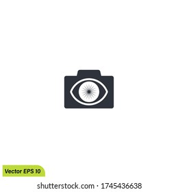 camera view icon illustration vector eps 10 logo template