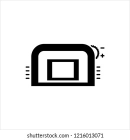Camera Viewfinder Icon Vector Art Illustration
