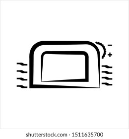Camera Viewfinder Icon Vector Art Illustration