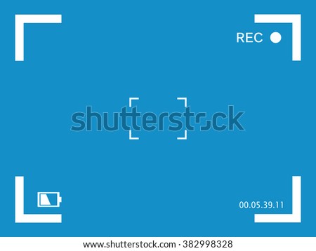 Camera viewfinder icon . Vector illustration