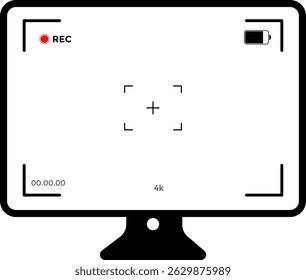 camera viewfinder overlay screen. recording play screen, full hd format. digital display interface. Camera viewfinder
 - Powered by Shutterstock - Get 15% off with code: PIKWIZARD15