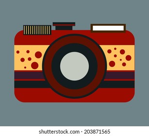 Camera Vintage Vector