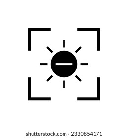 Camera White balance icon design. isolated on white background. vector illustration
