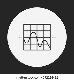 camera zoom balance mode line icon