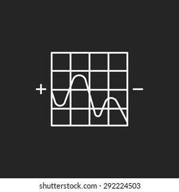 camera zoom balance mode line icon