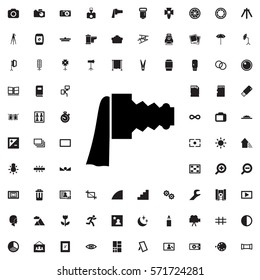 camera zoom icon icon illustration isolated vector sign symbol