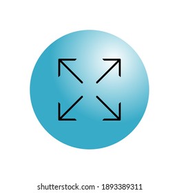 Camera Zoom Out Icon For Web and App