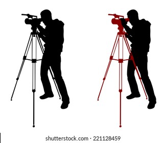 cameraman silhouette