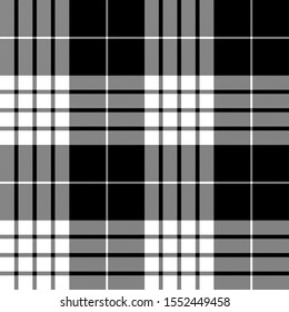 Cameron clan tartan diagonal check plaid seamless pattern. Vector illustration.