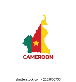 cameroon country flag vector illustration design