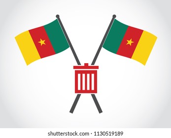 Cameroon Emblem Trash Management