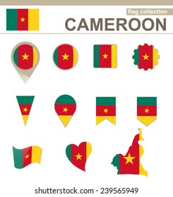 Cameroon Flag Collection, 12 versions