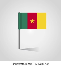 Cameroon flag design vector