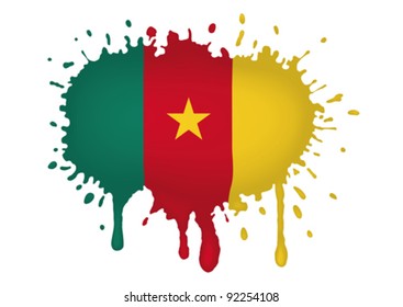 Cameroon flag sketches