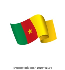 Cameroon flag, vector illustration
