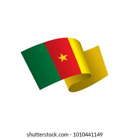 Cameroon flag, vector illustration