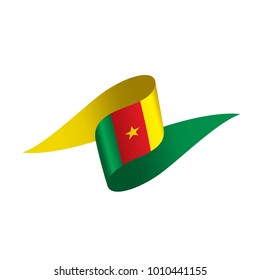 Cameroon flag, vector illustration