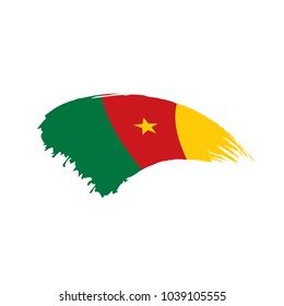 Cameroon flag, vector illustration