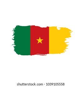 Cameroon flag, vector illustration